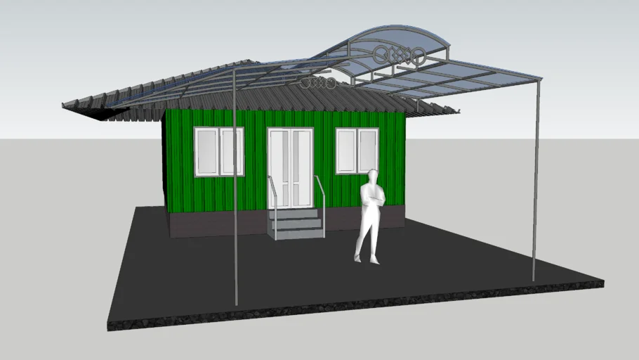 Kanopi Solarflat Lengkung