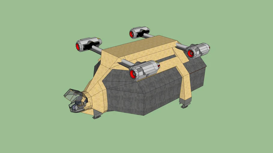 dropship with drop pod