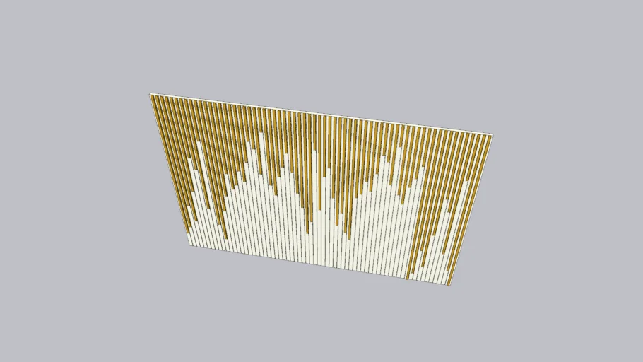 wall paneling design | 3D Warehouse