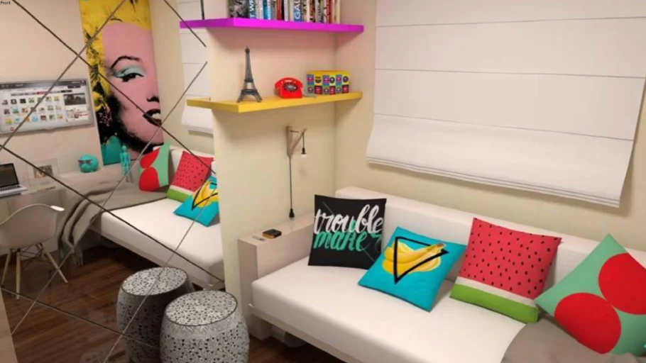 Pop Art Room - Quarto