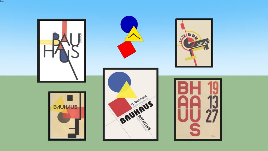 QUADROS BAUHAUS