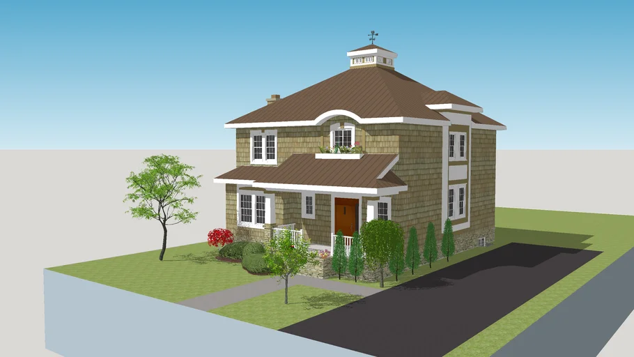 American Foursquare House