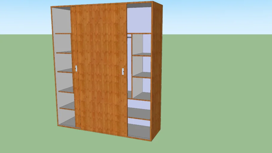 Placard con puertas corredizas