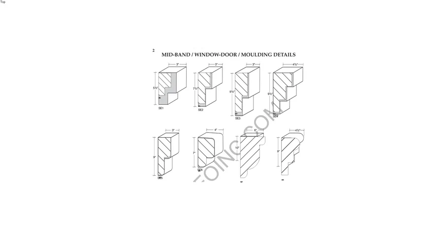 VEFO Foam Mouldings SE1 - SE8