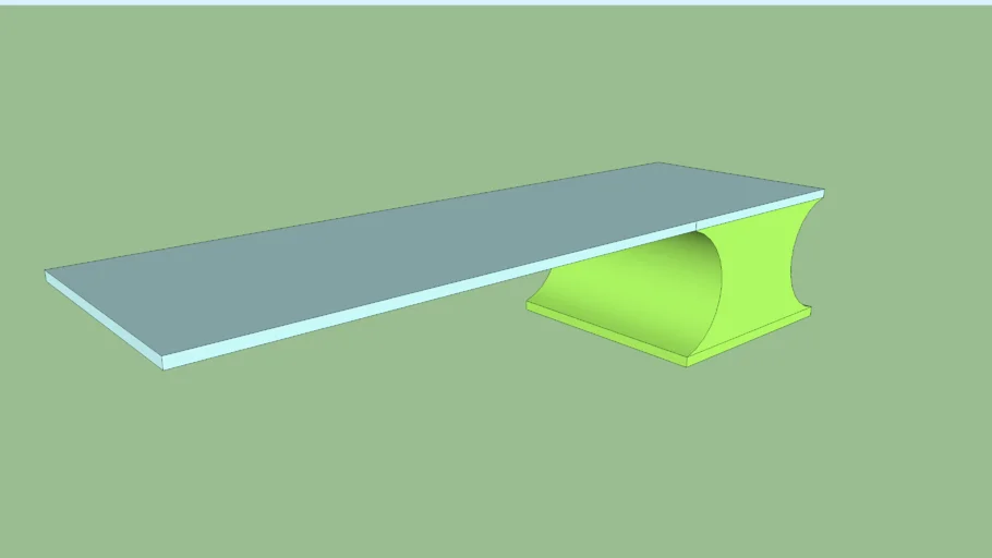 Diving Board for a swimming pool