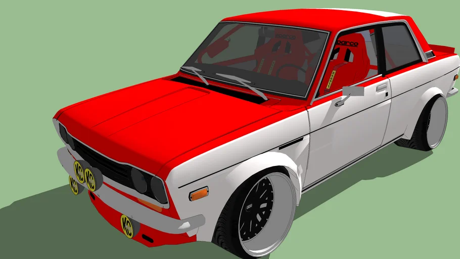 1972 BRE DATSUN 510 BLUEBIRD