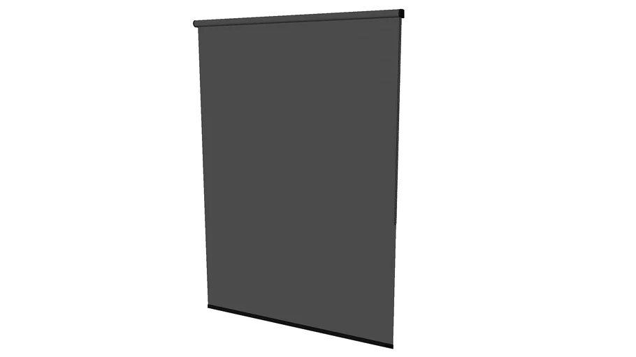 Persiana Rolô (Standart TS) HunterDouglas - Cor: Koolblack 3