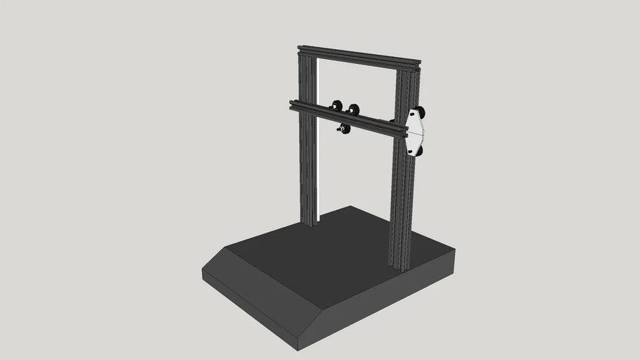 Anet ET4 3D model (reference sketch)