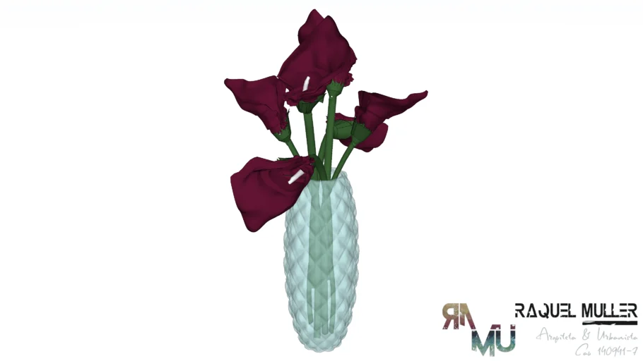 VASO DE FLORES