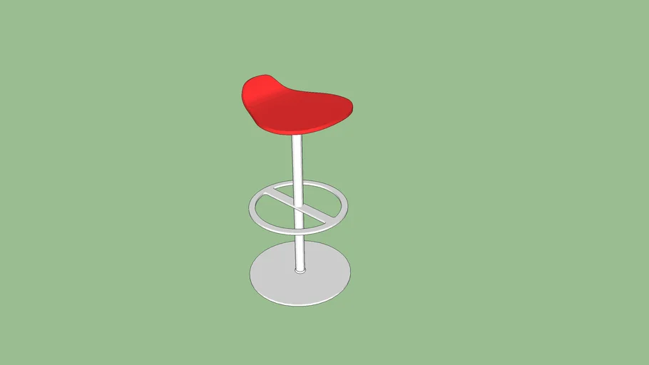 Caramella - Sled  Base Barstool - Model 7328