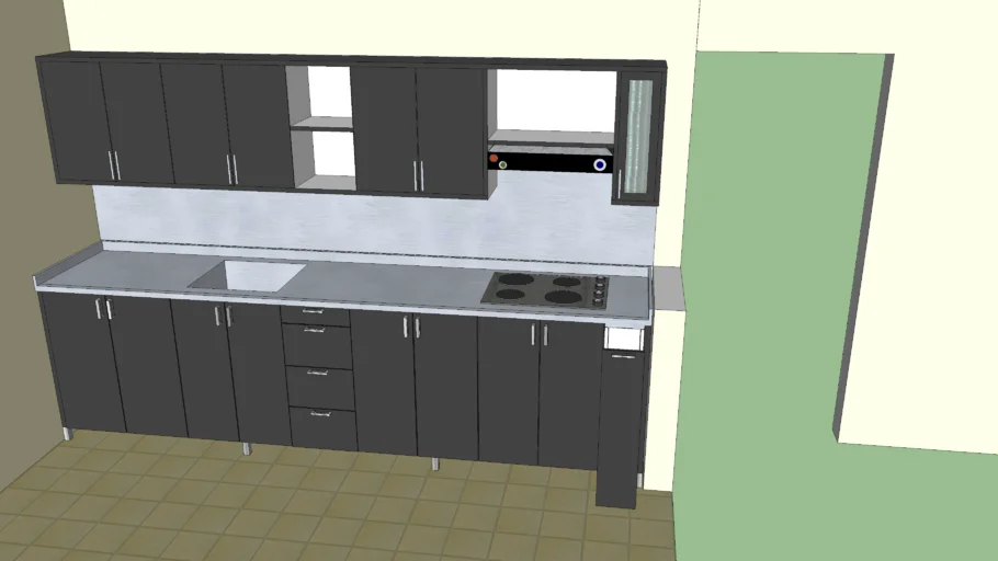 COCINA INTEGRAL - MUEBLES ALTO Y BAJO / JOBOY