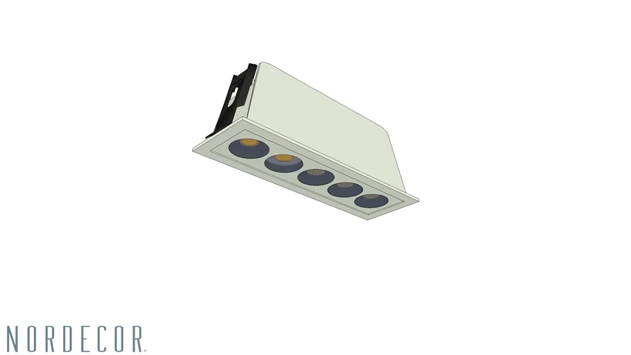 Downlight Led Embutir Powerus 5 Leds