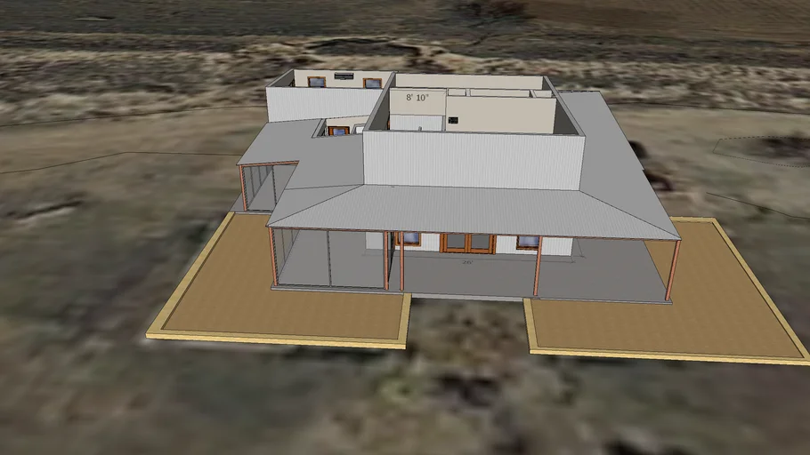 Robert Rogers - Art Canyon remodel ( metal building) cabin
