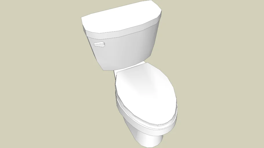 Simplified Kohler toilet
