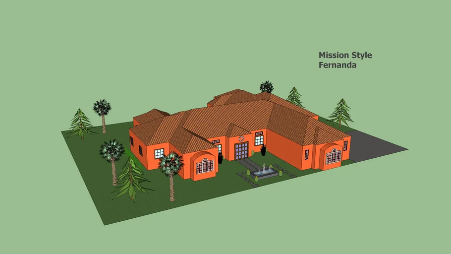Fernanda's Southwest Mission Style House