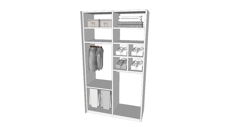 Armario Espe Distribución interior