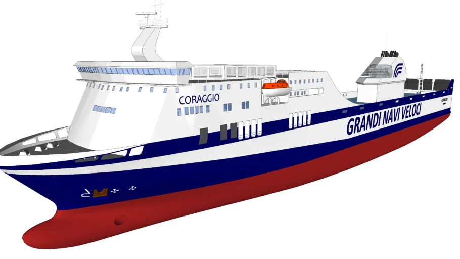 Ro Ro vessel Coraggio