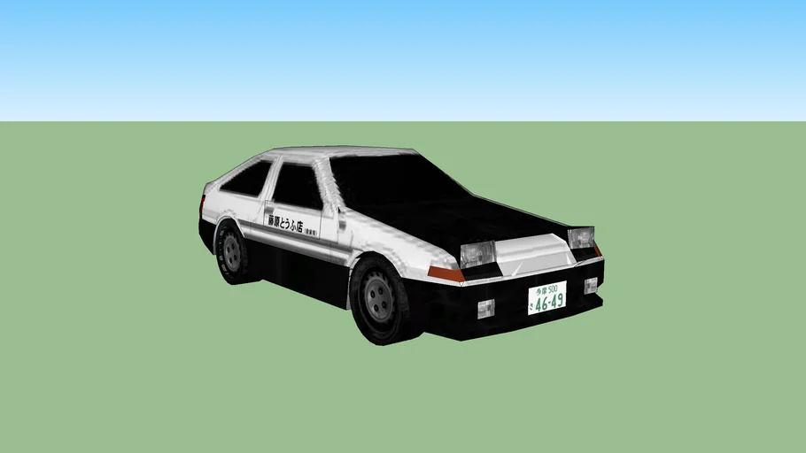 Initial D Toyota AE86