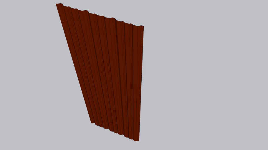 chapa trapezoidal