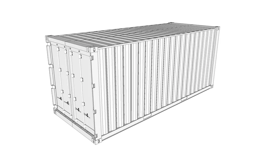 20 ft shipping container