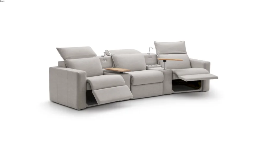 RECLINER SOFA (2) 010125@ADS