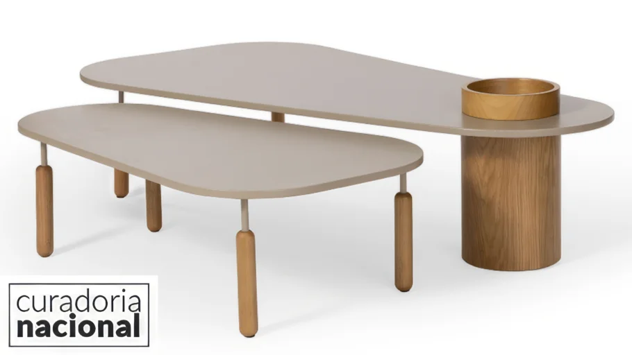 Mesa de Centro Ceci - Curadoria Nacional