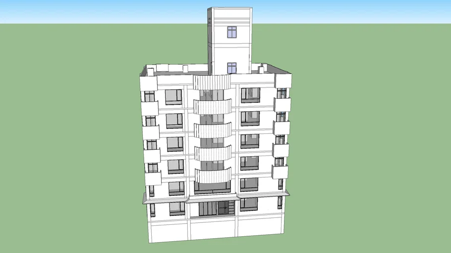 建築製圖應用乙級技術士術科3d模型