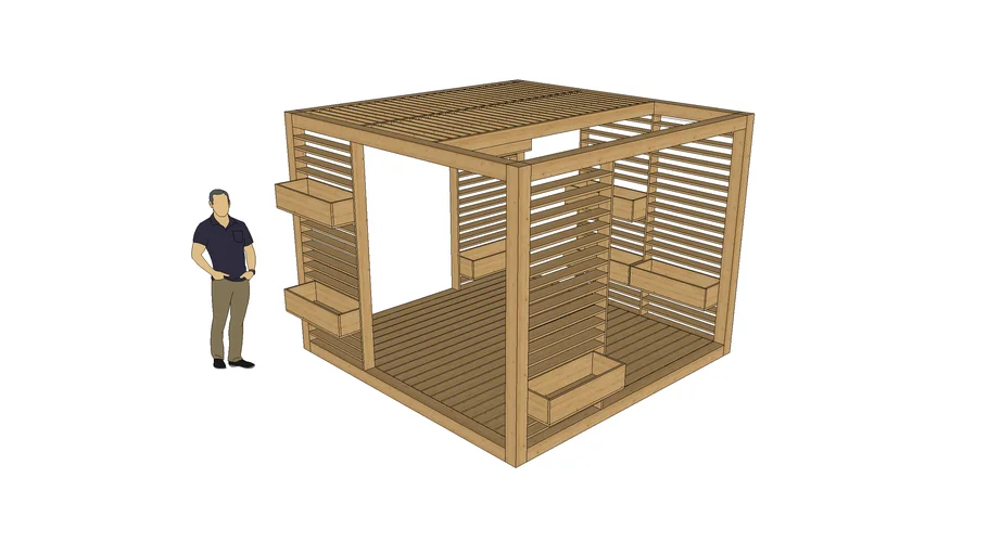 Garden pergola 11.
