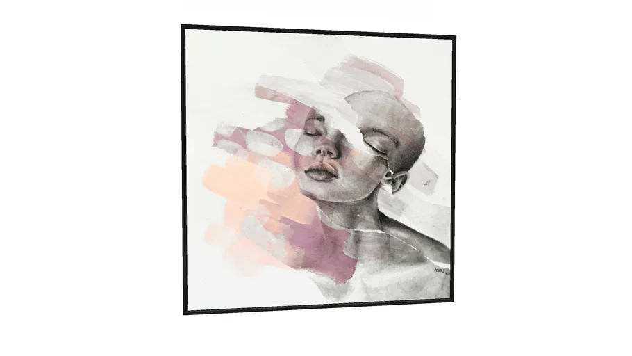 Quadro decorativo Série Mulheres