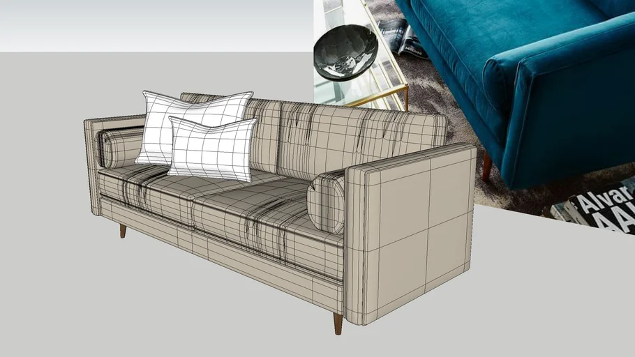 Mid Century Sofa