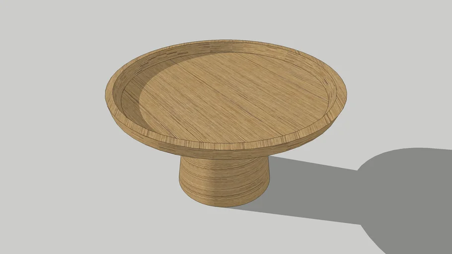 table basse bois | 3D Warehouse