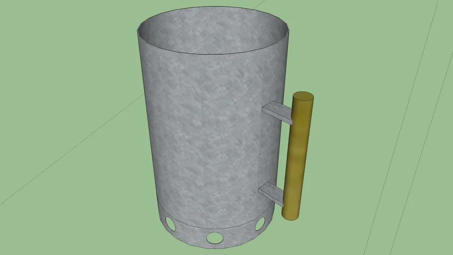 charcoal lighter chimney