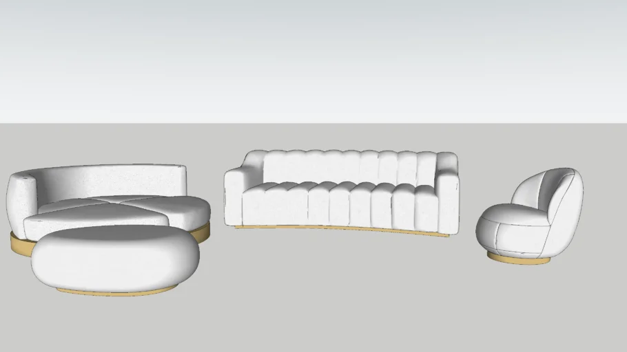 boucle - combo - sofa - chair - bed - materials