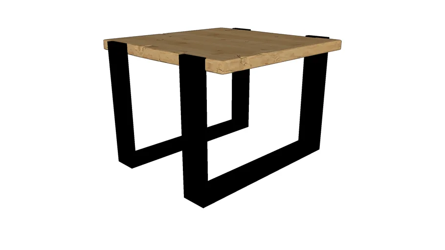 CORNER TABLE INDUSTRIAL MADDOX 7304