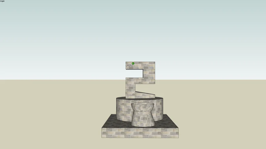 Snake statue