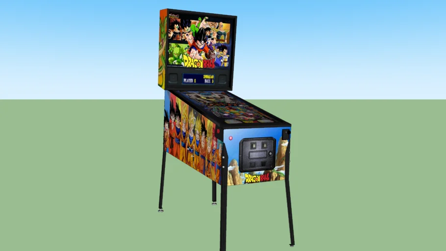 DragonBall Pinball Machine (Standard) | 3D Warehouse
