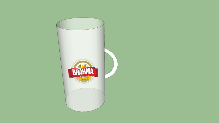 COPO DE CERVEJA BRAHMA