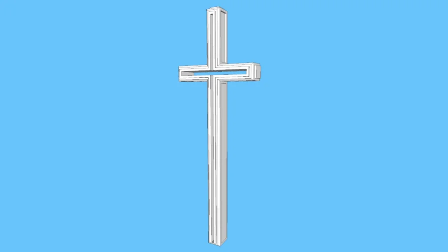 Geometric Crucifix