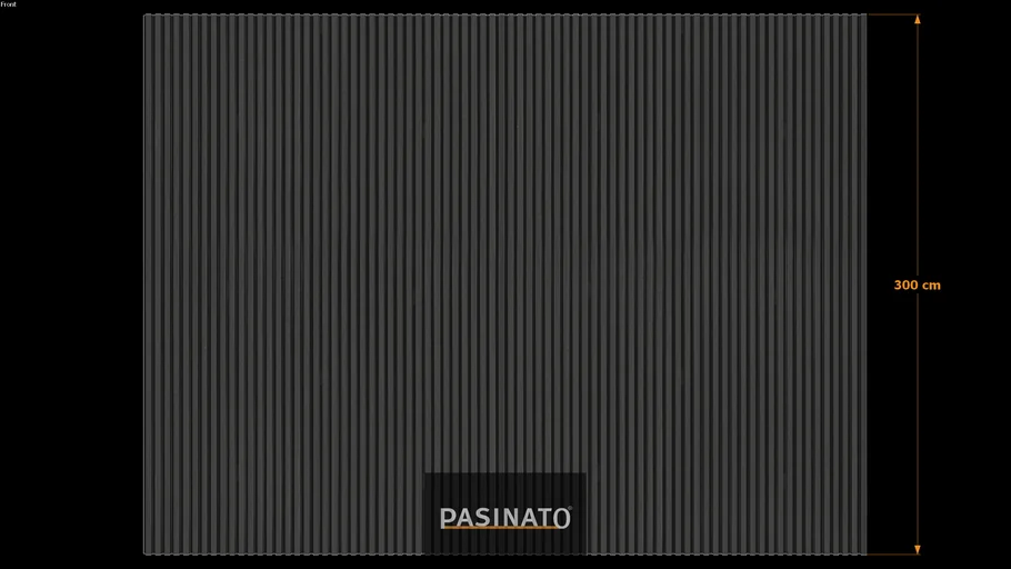 PASINATO RIPADO BLACK - RP-005