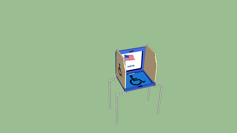 ADA Compliant Voting Booth