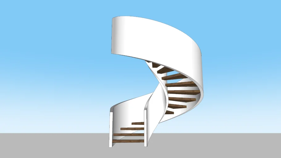 Escalera en espiral 