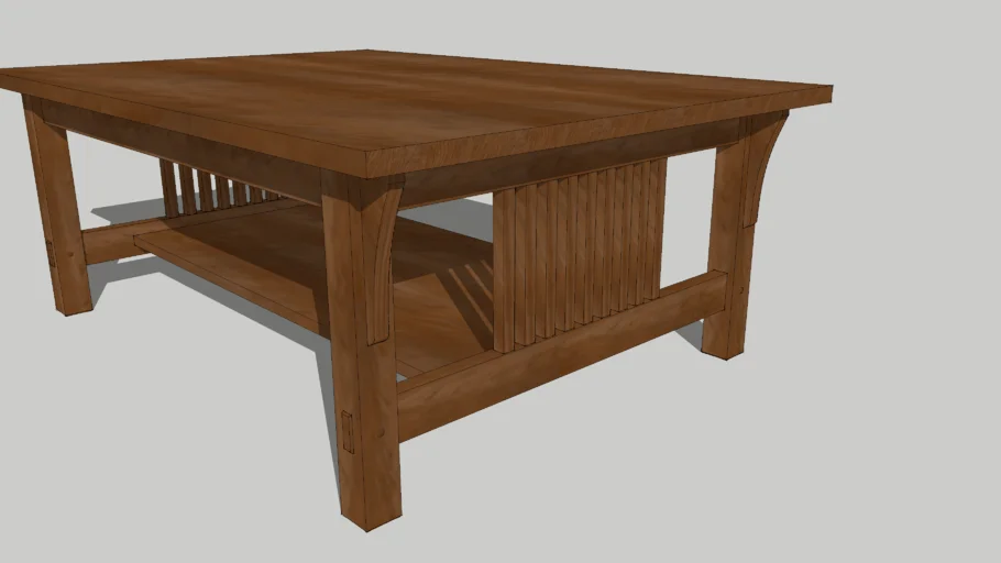 Stickley Style coffee table