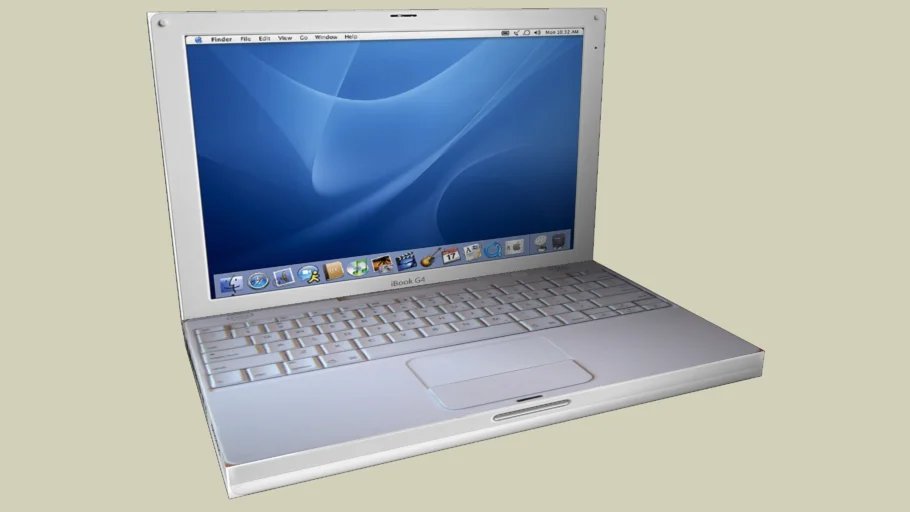 Apple Ibook G4 Laptop Computer