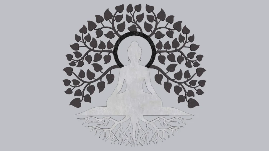 Budda wall art 