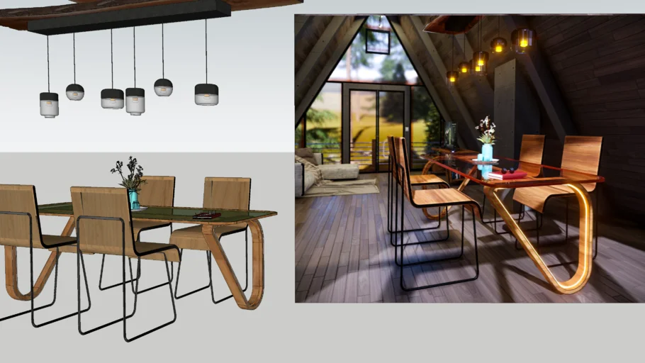 DINNING ROOM - COMEDOR - TABLE