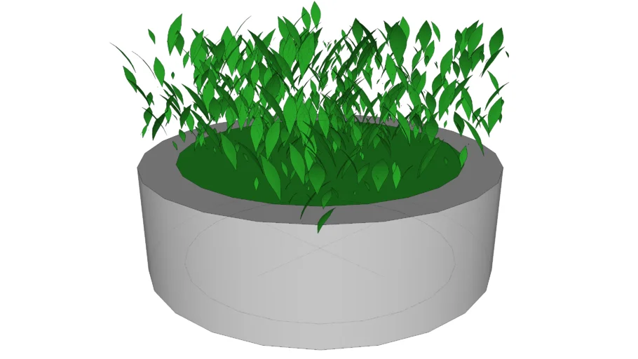 Landscape Planter Box Cylindrical