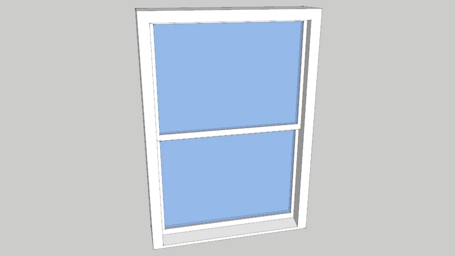 Double Hung Window | 3D Warehouse