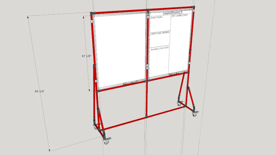 Whiteboard (Vertical side-by-side)