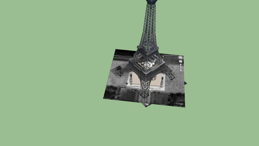 Taj Mahal under the Eiffel Tower
