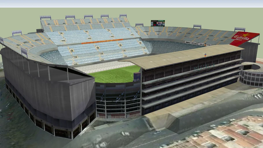 "Mestalla, camp del València" - Valencia
